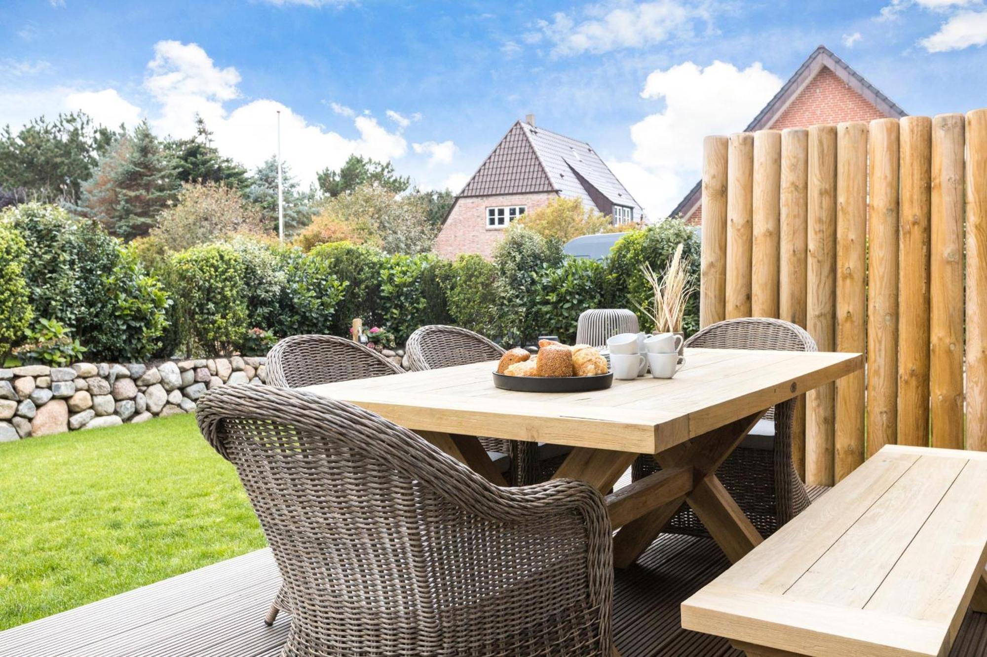 Ferienhaus Finoah - Leben, Luxus, Leichtigkeit Hinter Der Duene In Westerland Sylt Екстериор снимка